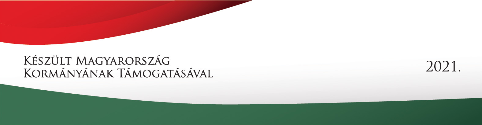 Magyarország kormányának támogatásával 2021